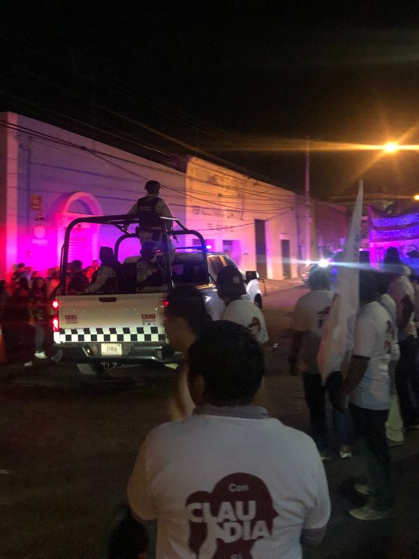 4 Political rally in Merida