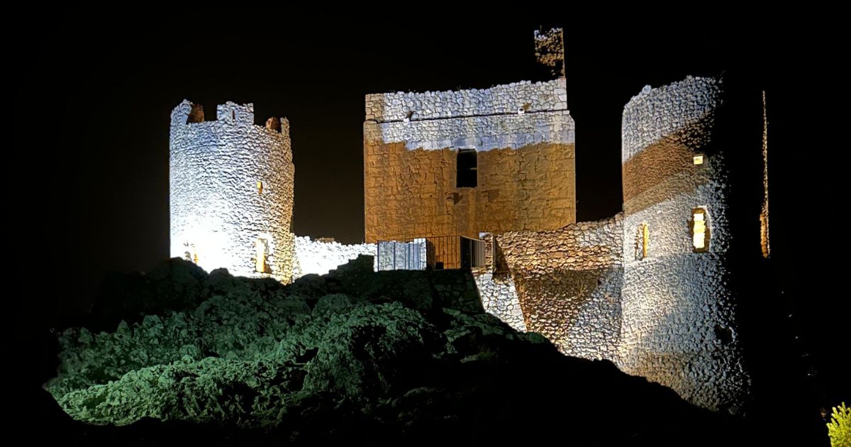 Rocca banner Rocca Calascio, Italy