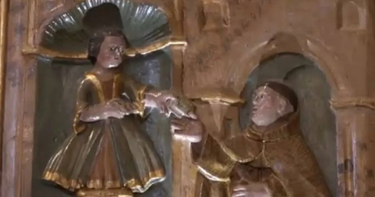 Baby Jesus Playing Cards in Cacabelos Baby Jesus Playing Cards in Cacabelos
