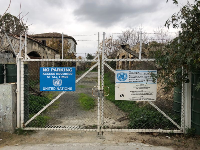 5 UN Demitarized "buffer zone"