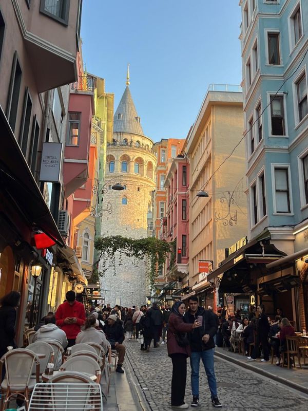 All our exploring loops somehow end up at the Galata Tower, then 2 blocks back downhill to our AirBnB