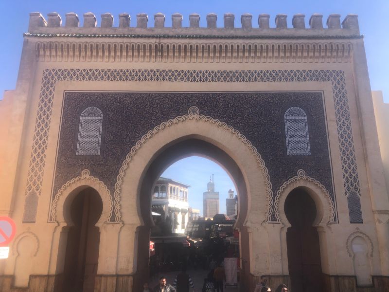 1 "Babi Bou Jeloud” entrance to the medina