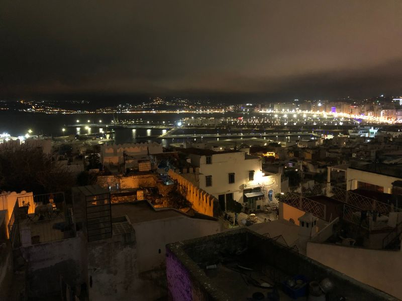 4 That's Europe's lights across the water (top left)