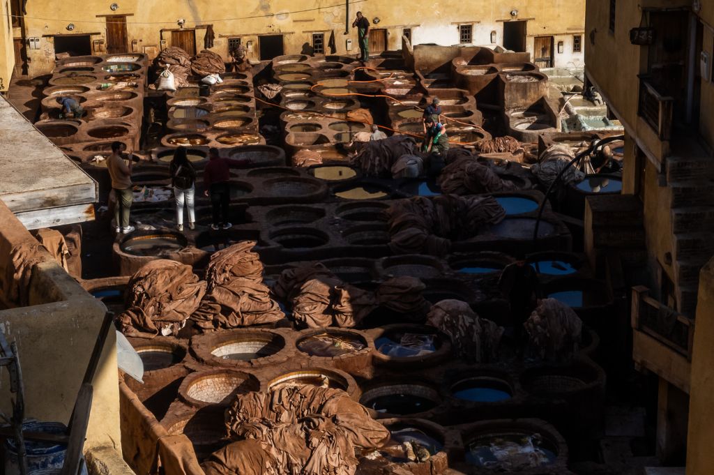 8 Chouara leather tanneries