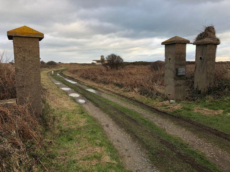 Lager Sylt concentration camp gate