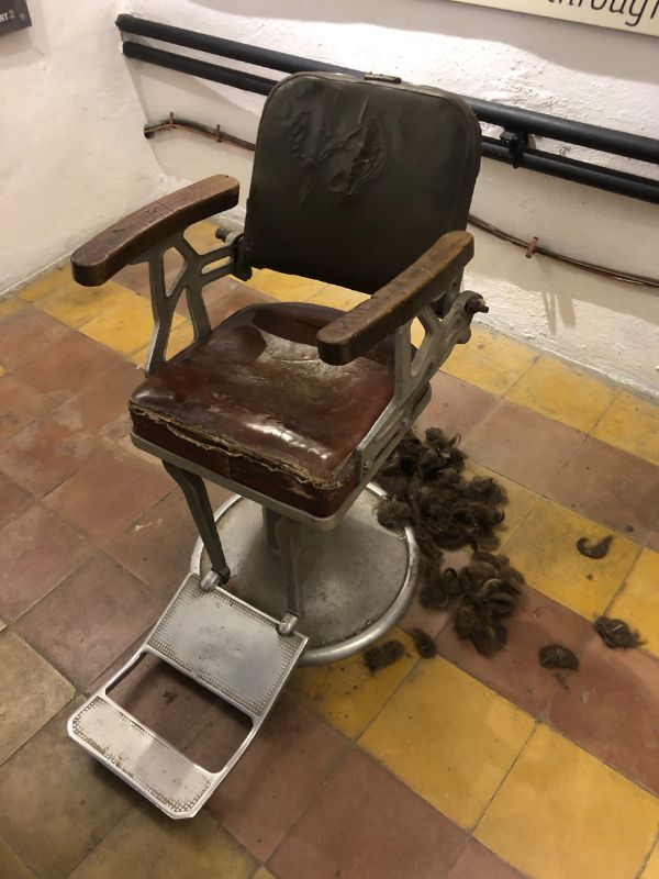 Young travelling Rick would have had to submit to a head shaving to enter Albania.