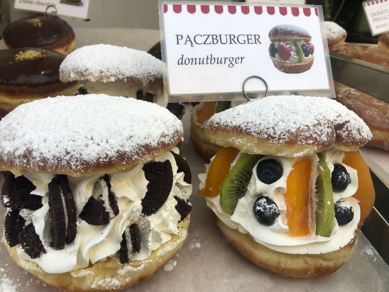 4 Extreme Pączki donuts