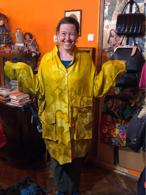 6 New fashion from old curtains