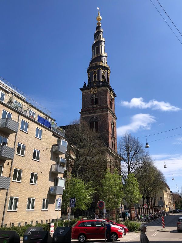 Spire Yes he did make me climb all 1,000 stairs winding around the narrow steep outside of this church spire!