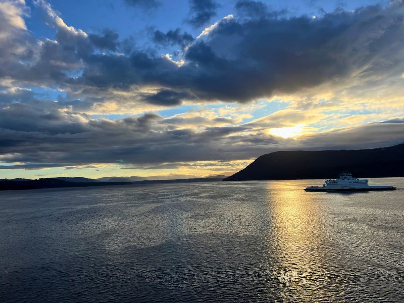 Beautiful BC Ferries plying the Gulf Islands (aka, "Crusing the Straights")
