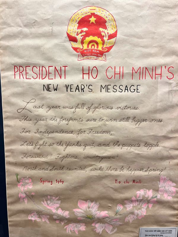 One Day in Hanoi - message