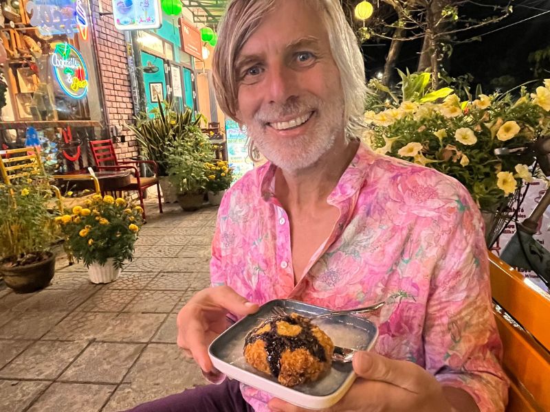 broken rice dessert