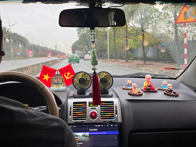 Hanoi in One Day - taxi