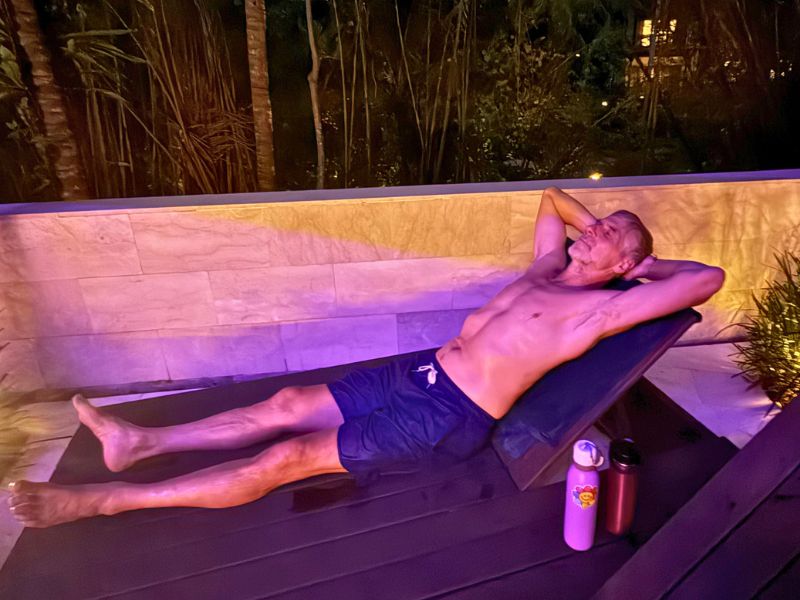 Mandatory rest between sauna sweats