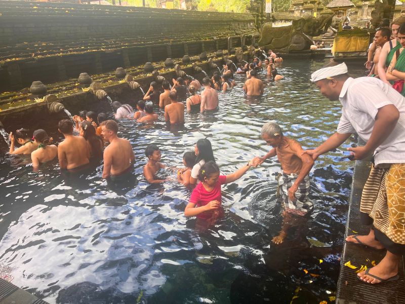 Water purification ritual