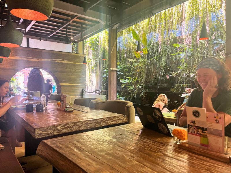 Work dates at the Clear Café