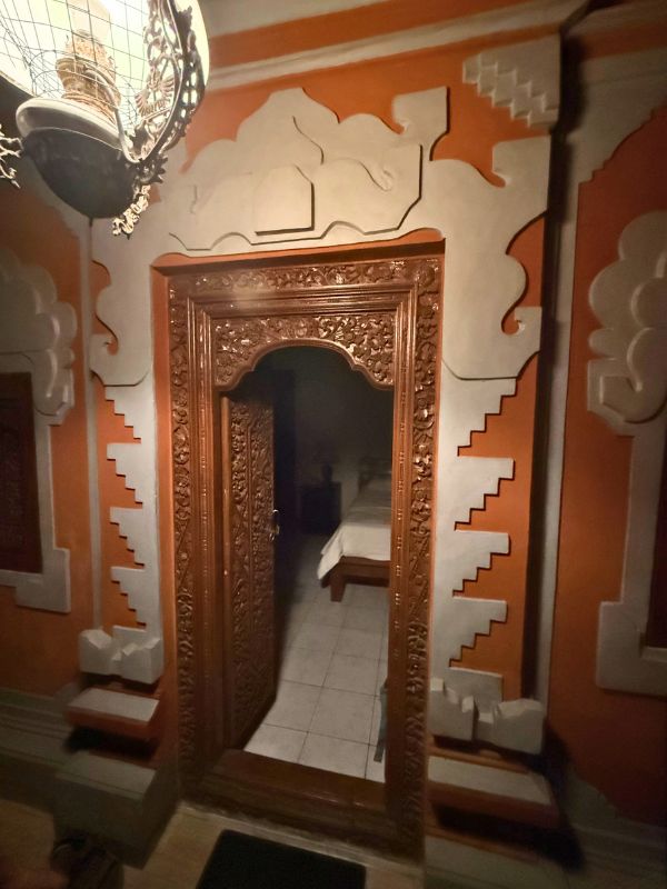 Inside the fancy new houses, it is still sparse and simple