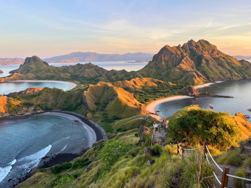 Boat tour also took us to padar Island