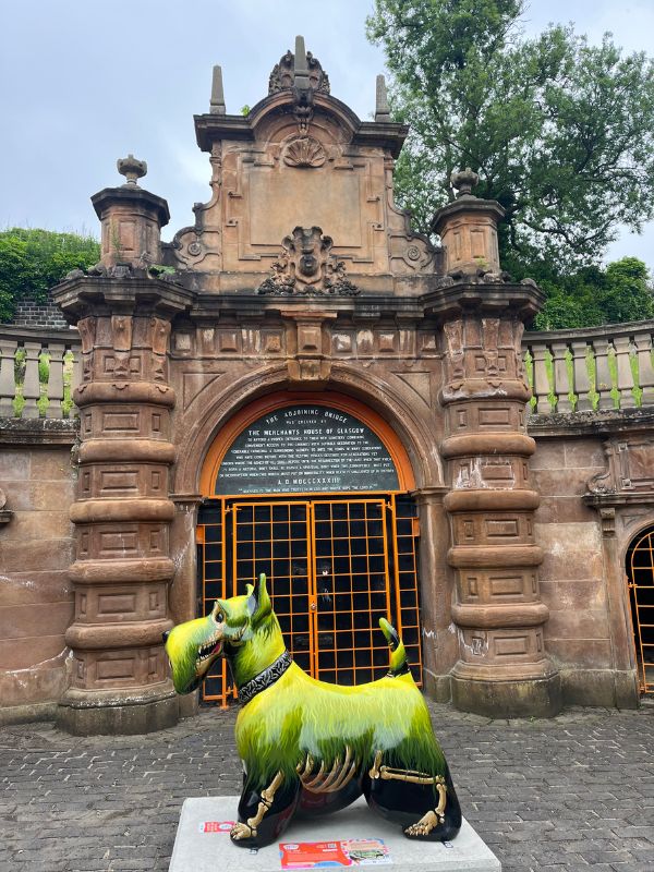 Famous Scottie dog immortalized for such devotion that he refused to leave his master's grave site.