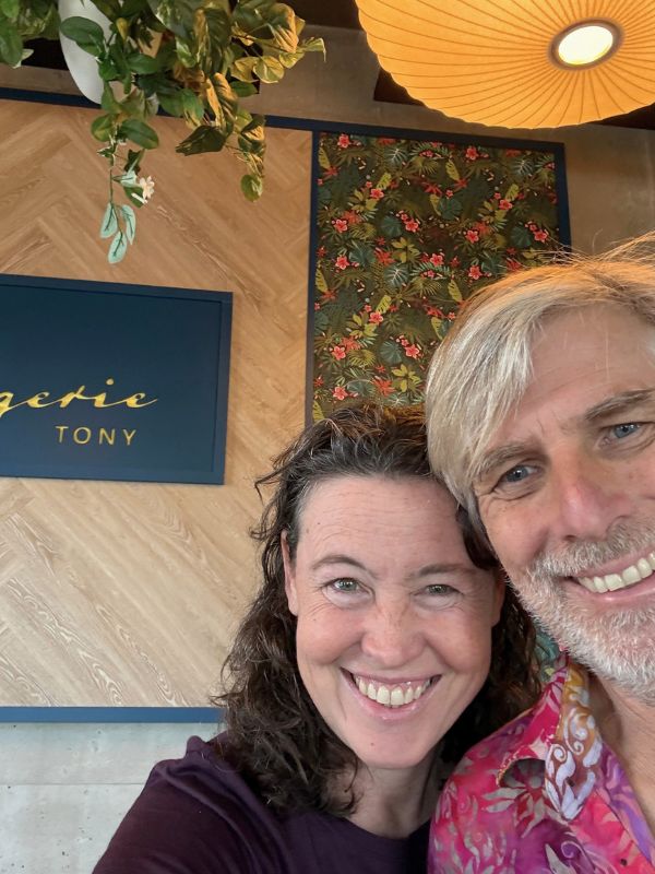 Celebrated our 27th anniversary at Boulangerie Tony