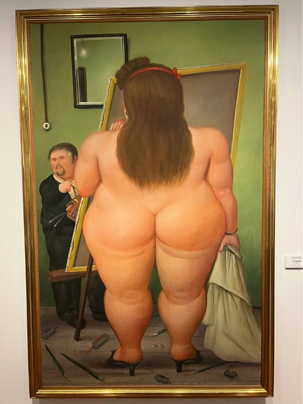 Botero museum - artist famous for "curvacious" themes