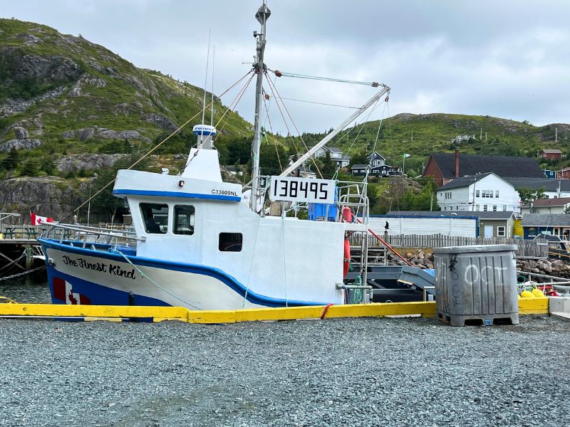 The Finest Kind - Bernard's beloved fishing boat