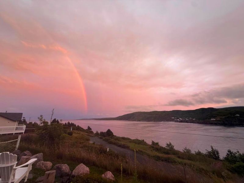 A Newfoundland sunset of the finest kind