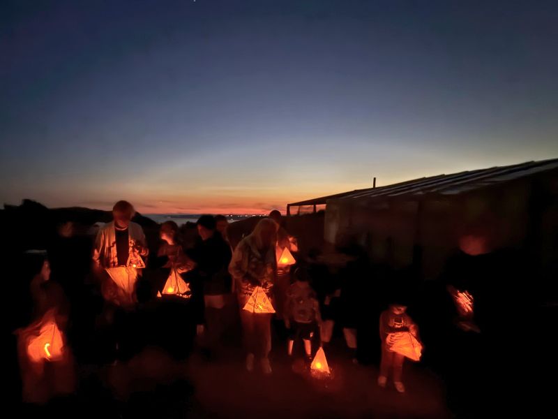 Killick Ecovillage lantern walk