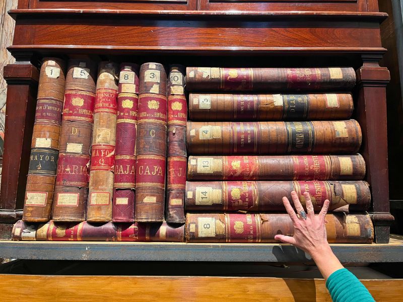 Historic bank ledgers