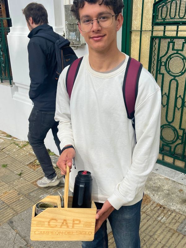 "I could never go to class without my mate."
