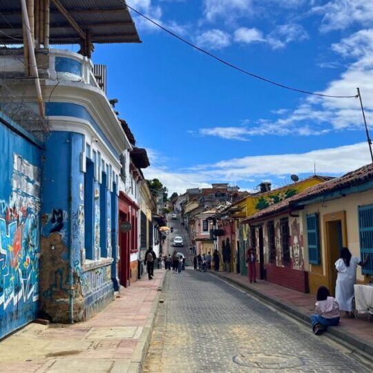 High in Bogotá
